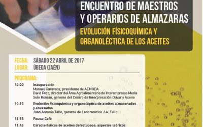Conference “Physical-chemical and organoleptic evolution of oils”.