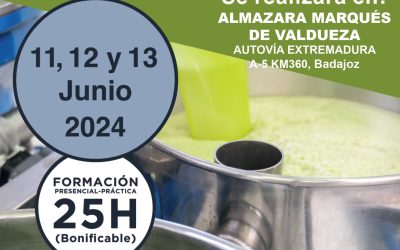 Curso de Mantenimiento de Almazaras en Badajoz